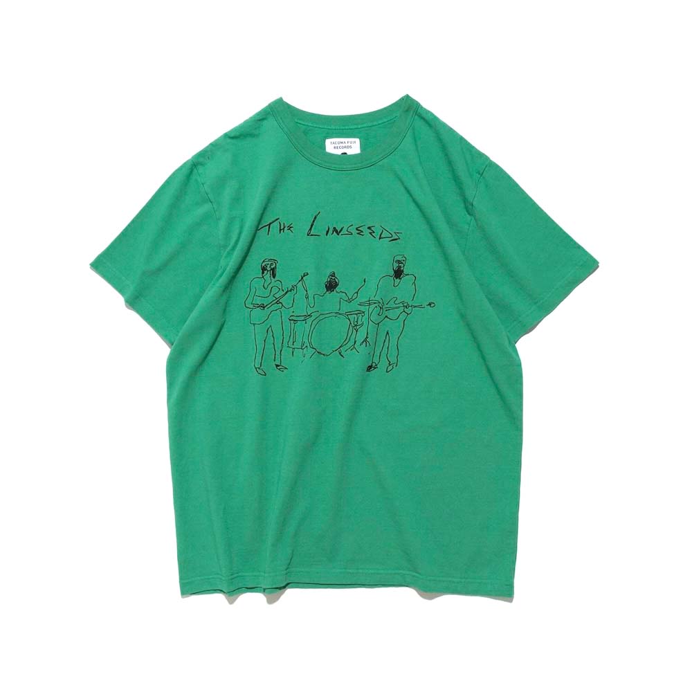 TACOMA FUJI RECORDS / THE LINSEEDS Tee designed by Tomoo Gokita  (Blue Lake)