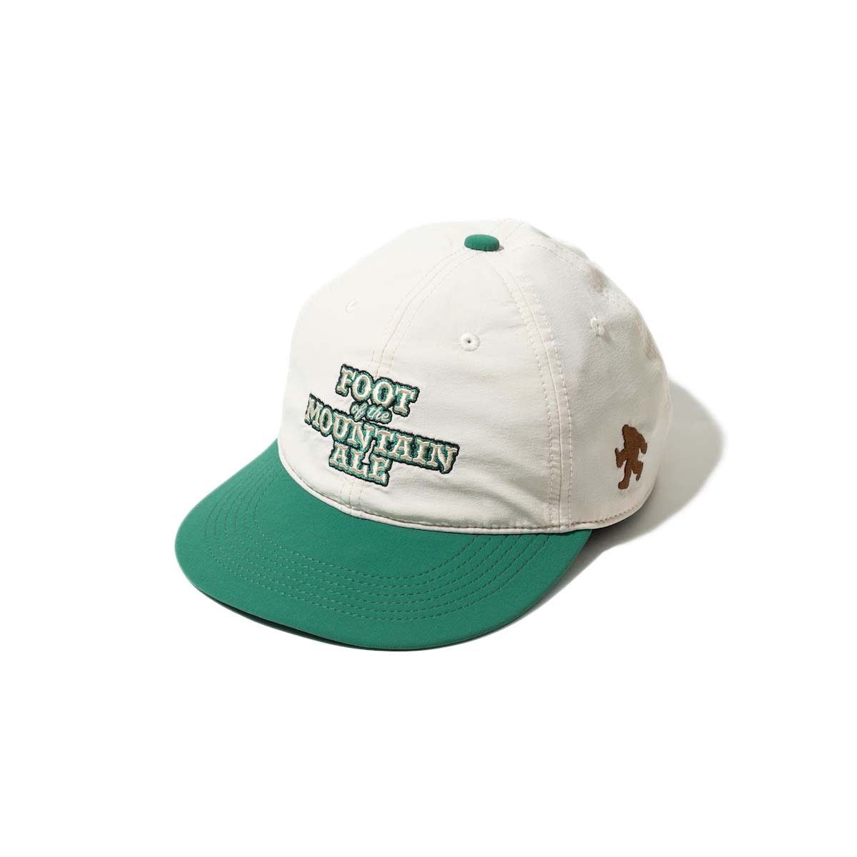 TACOMA FUJI RECORDS / FOOT OF THE MOUNTAIN ALE CAP (Natural×Green)