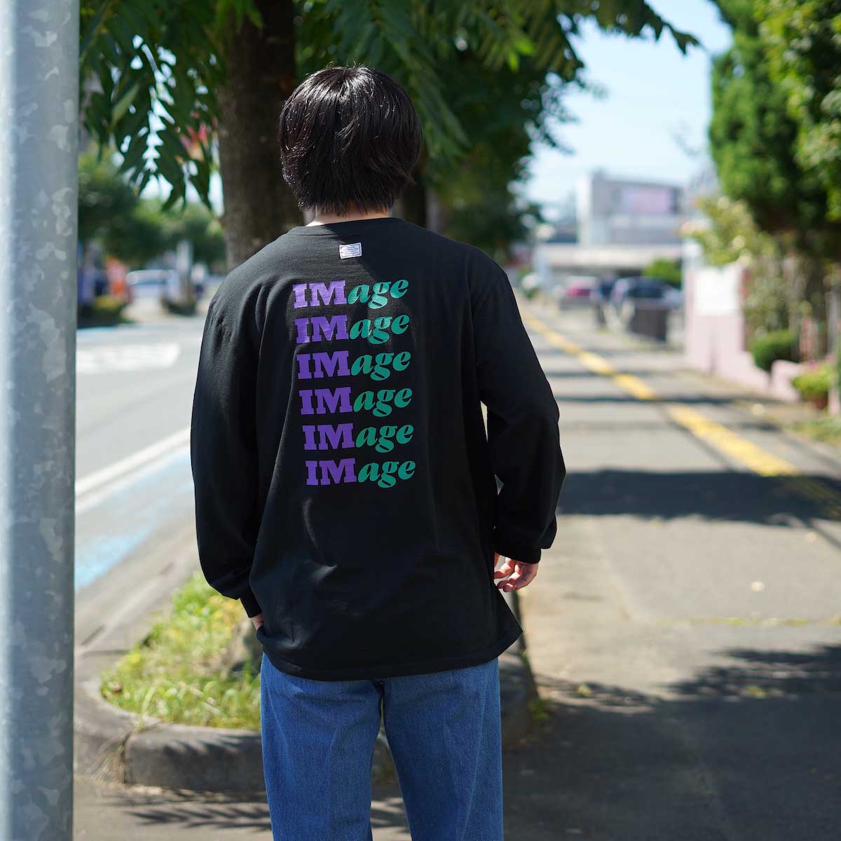 TANGTANG / SPLIT - YOUTH (Black)172cm/XL着用②(※IMAGE)