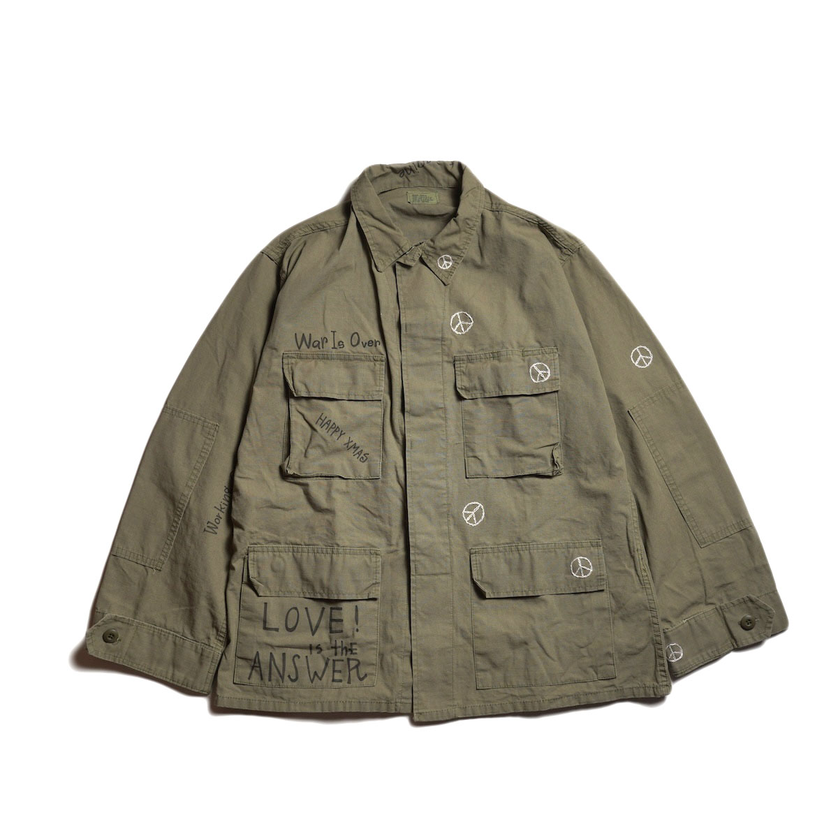THRIFTY LOOK / DOODLE US MADE BDU JACKET COTTON RIPSTOP (Olive)