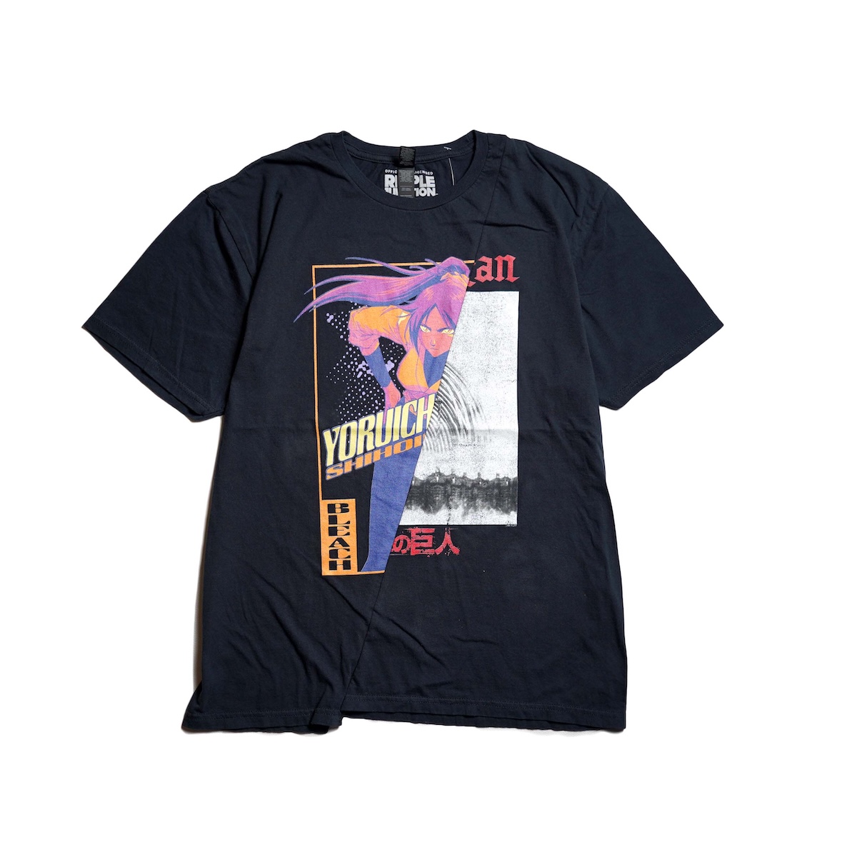 THRIFTY LOOK / TWINS S/S TEE  (Black-G)