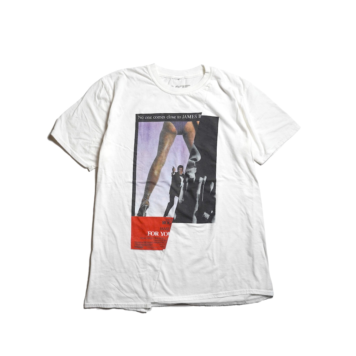 THRIFTY LOOK / TWINS S/S TEE  (White-D)