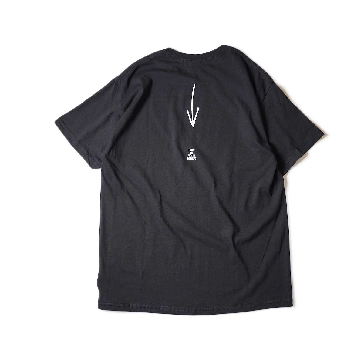 TODAY edition / The Here SS Tee (Black)背面