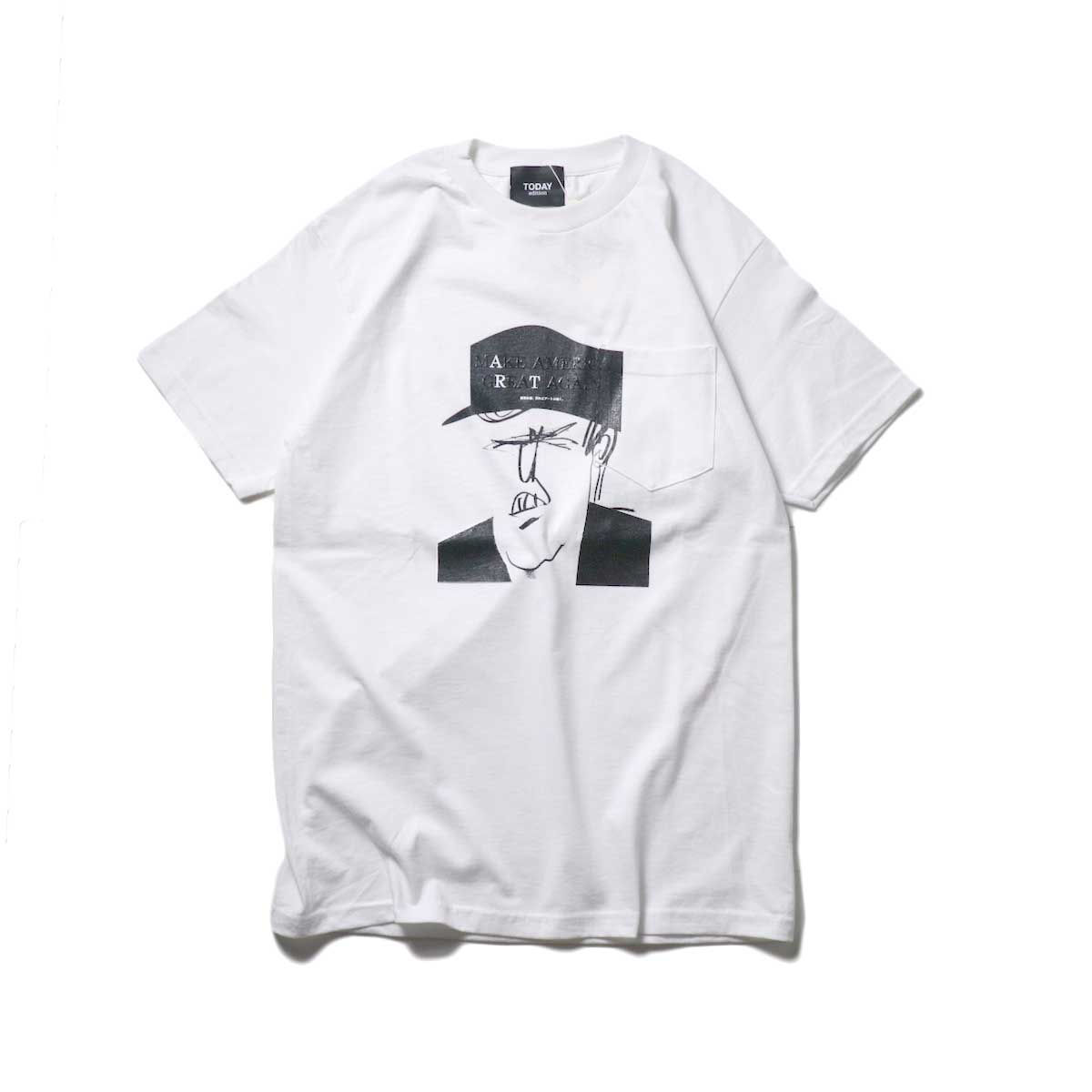 TODAY edition / Caricature SS Tee (White)