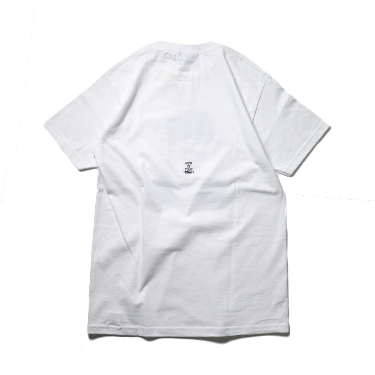 TODAY edition / Caricature SS Tee (White)背面