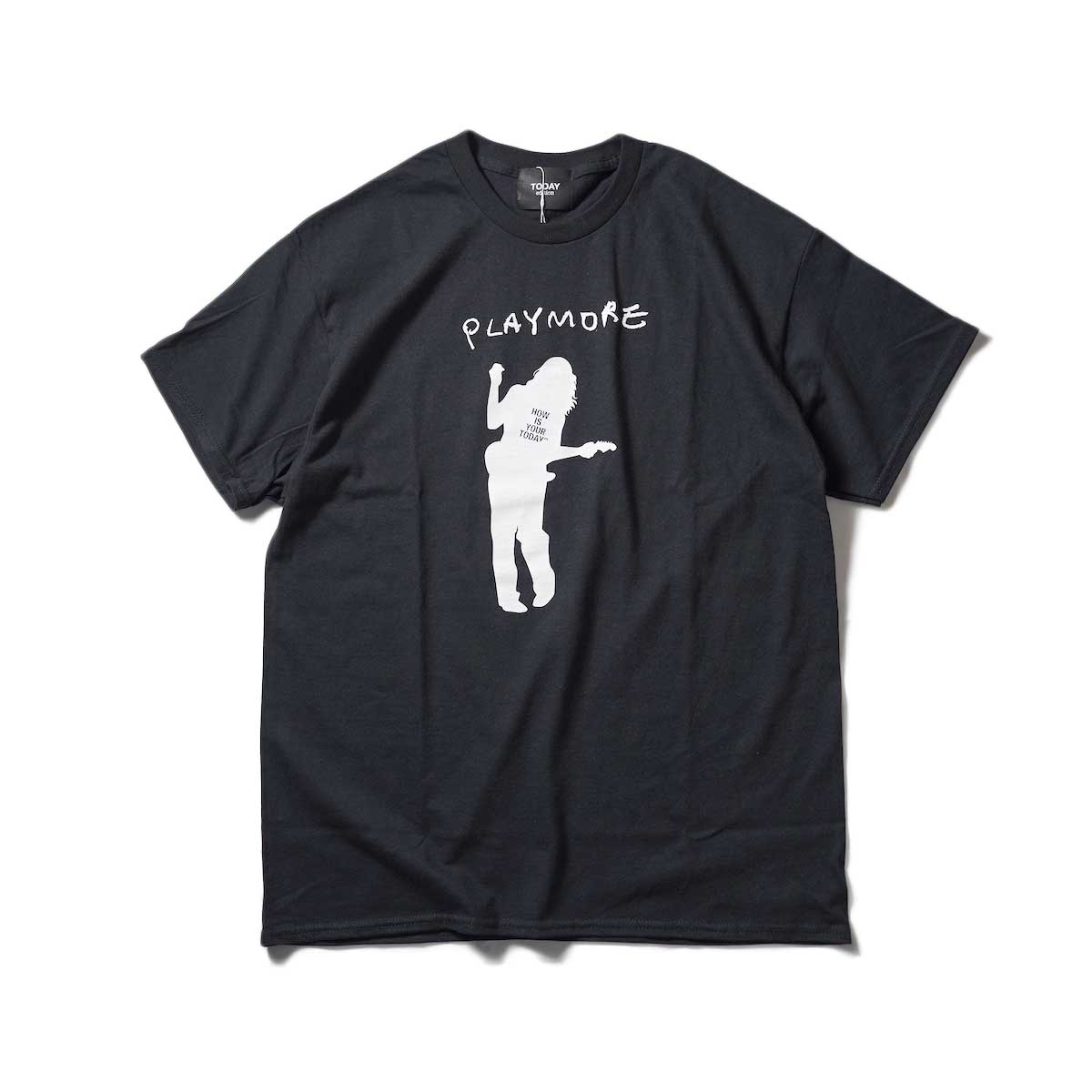 TODAY edition / Silhouette SS Tee Guitarist (Black)