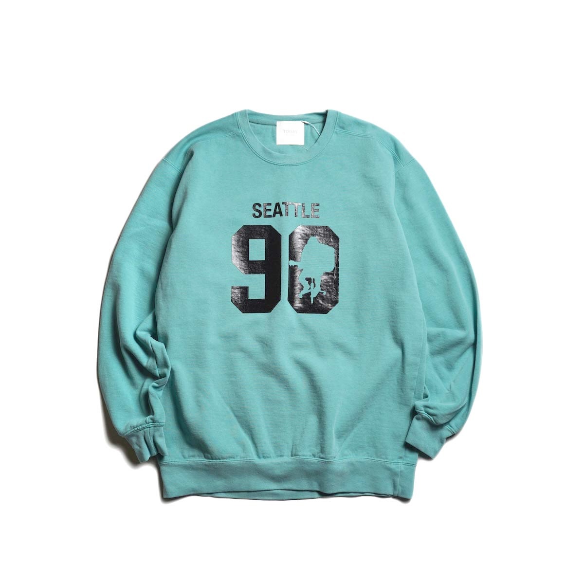 TODAY edition / Manchester CN Sweat (Turquoise)
