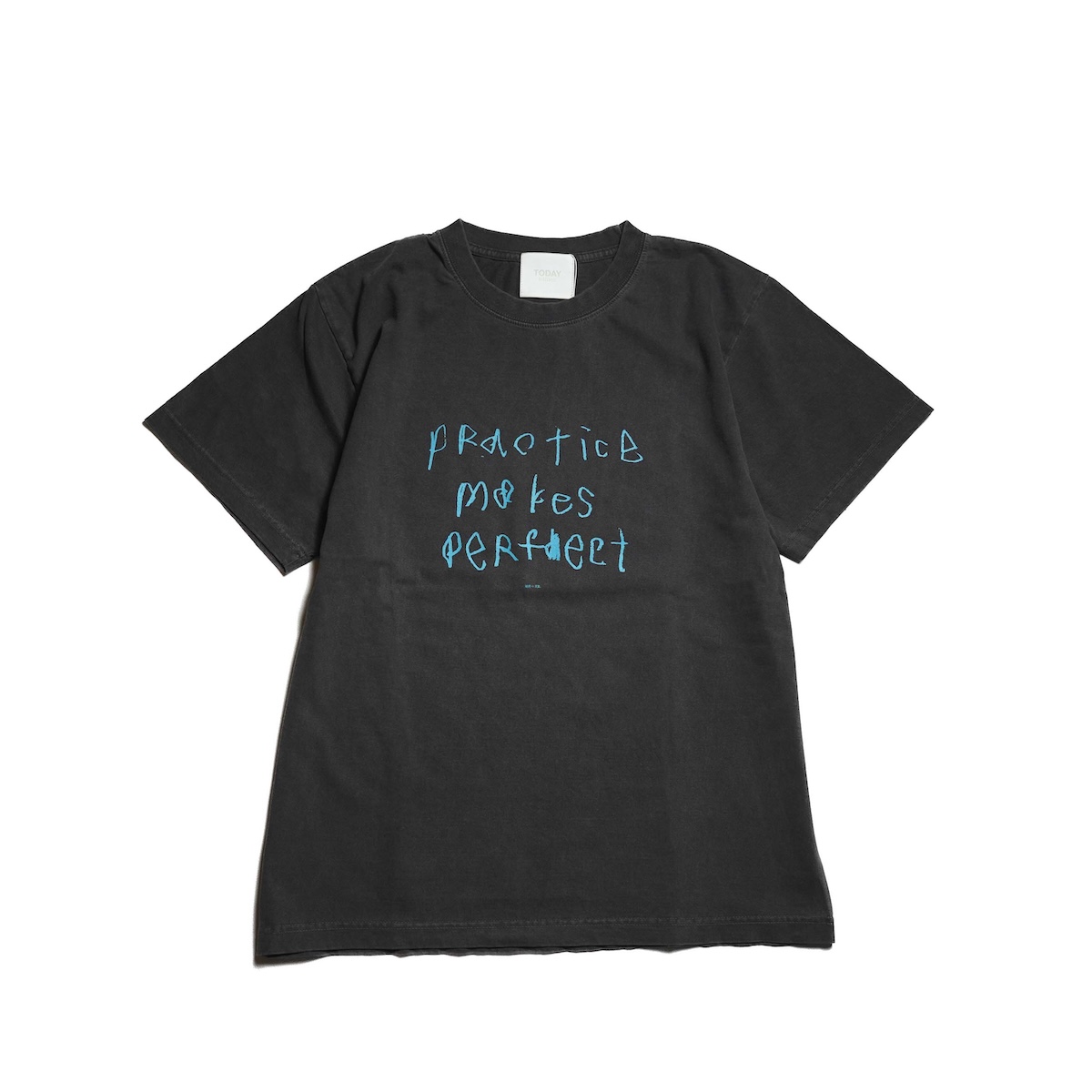 TODAY edition / Left Handed S/S tee #2 (Charcoal)
