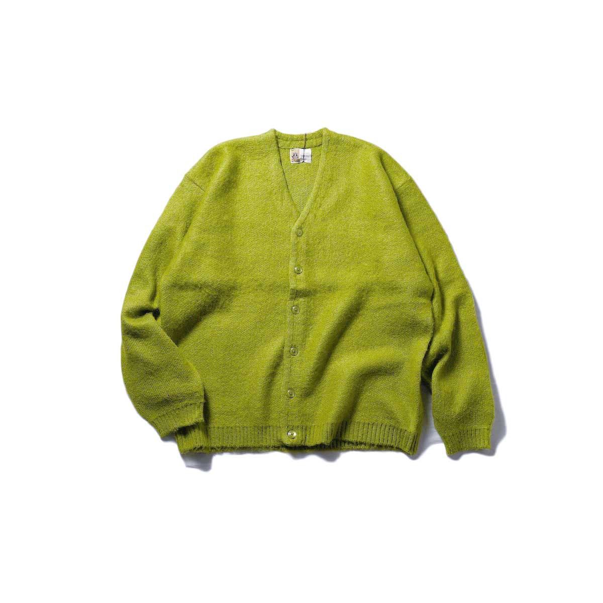 TOWNCRAFT / SHAGGY SOLID CARDIGAN (Green)