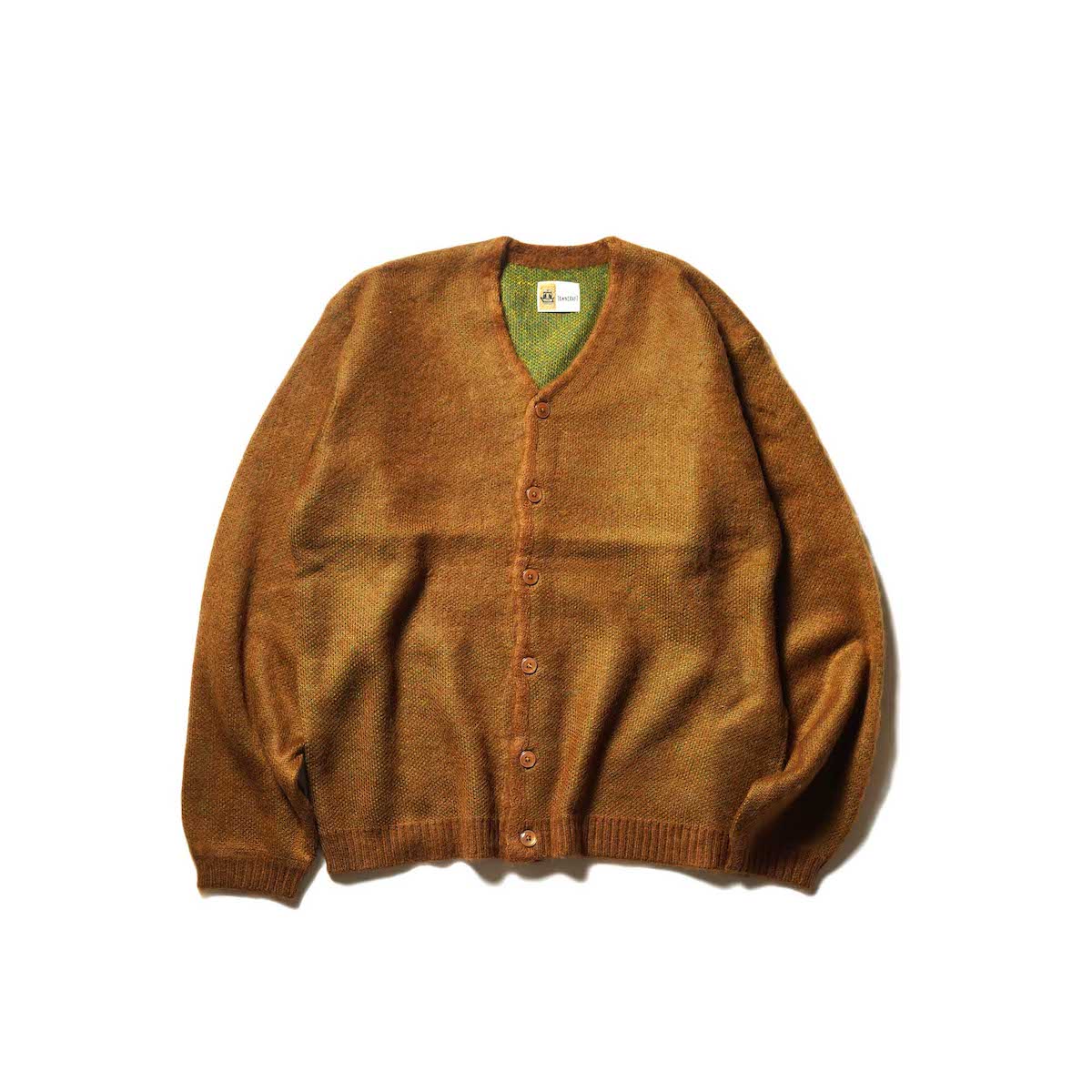 TOWNCRAFT / SHAGGY COLOR CARDIGAN (Brown)