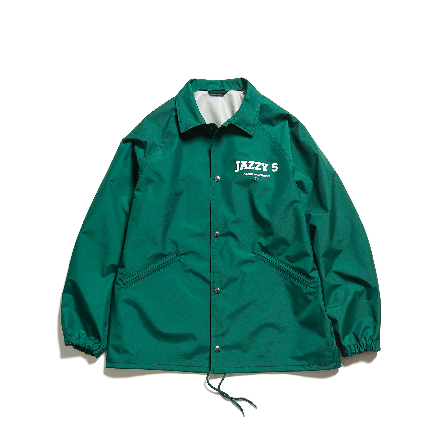 uniform experiment / FRAGMENT : JAZZY JAY / JAZZY 5 COACH JACKET (Green)