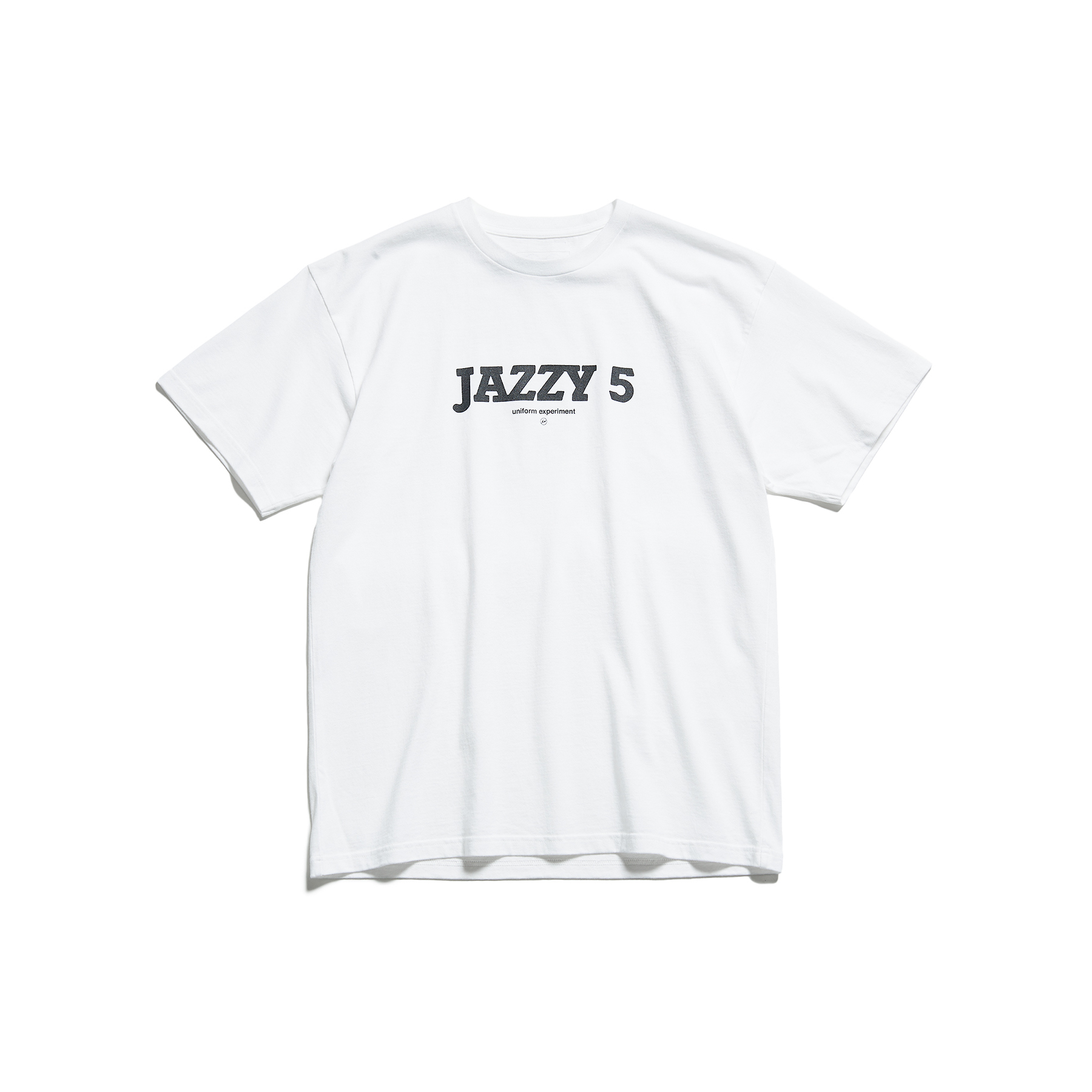 uniform experiment / FRAGMENT : JAZZY JAY / JAZZY 5 TEE (TYPE 2) (White)