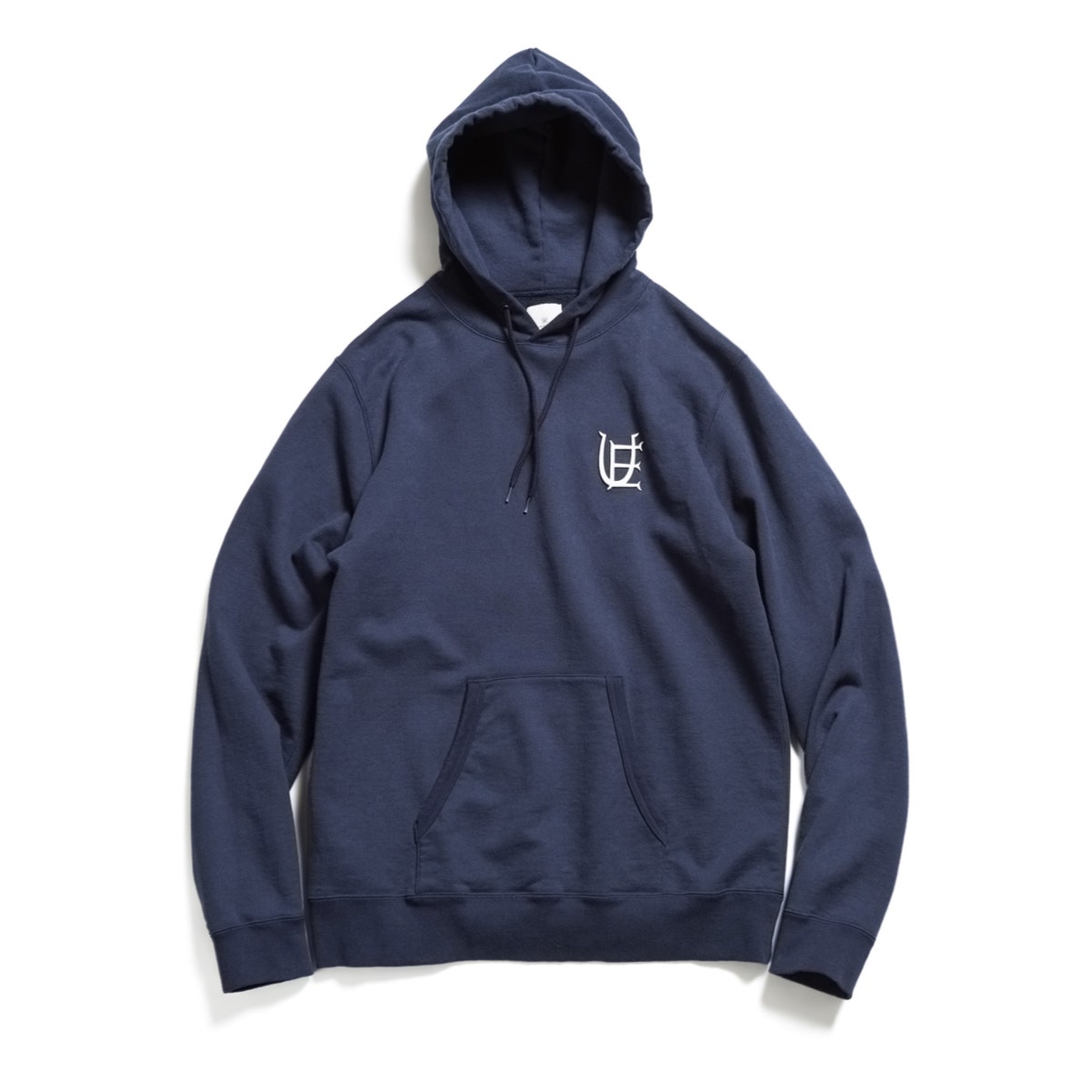 uniform experiment / AUTHENTIC LOGO SWEAT HOODIE (Navy)