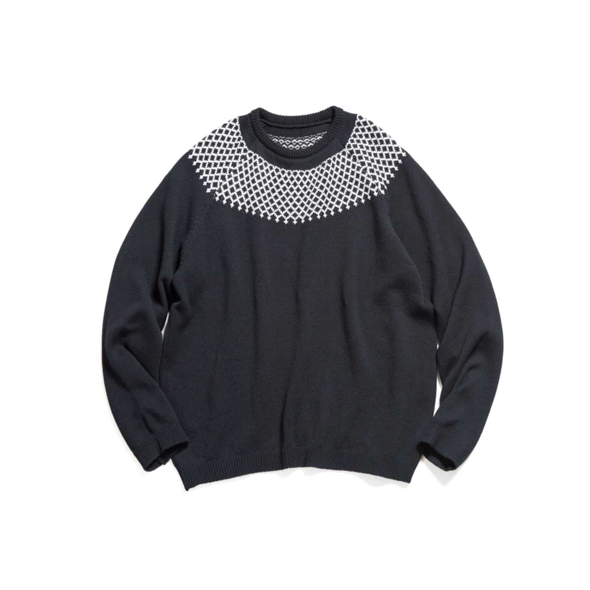 uniform experiment / RBG CREWNECK KNIT (Black)