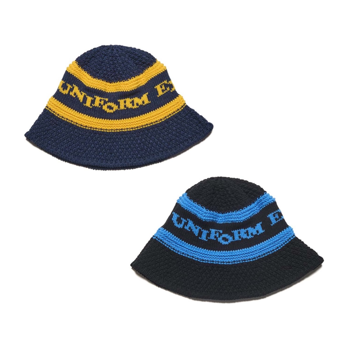 uniform experiment / LOGO JACQUARD KNIT HAT