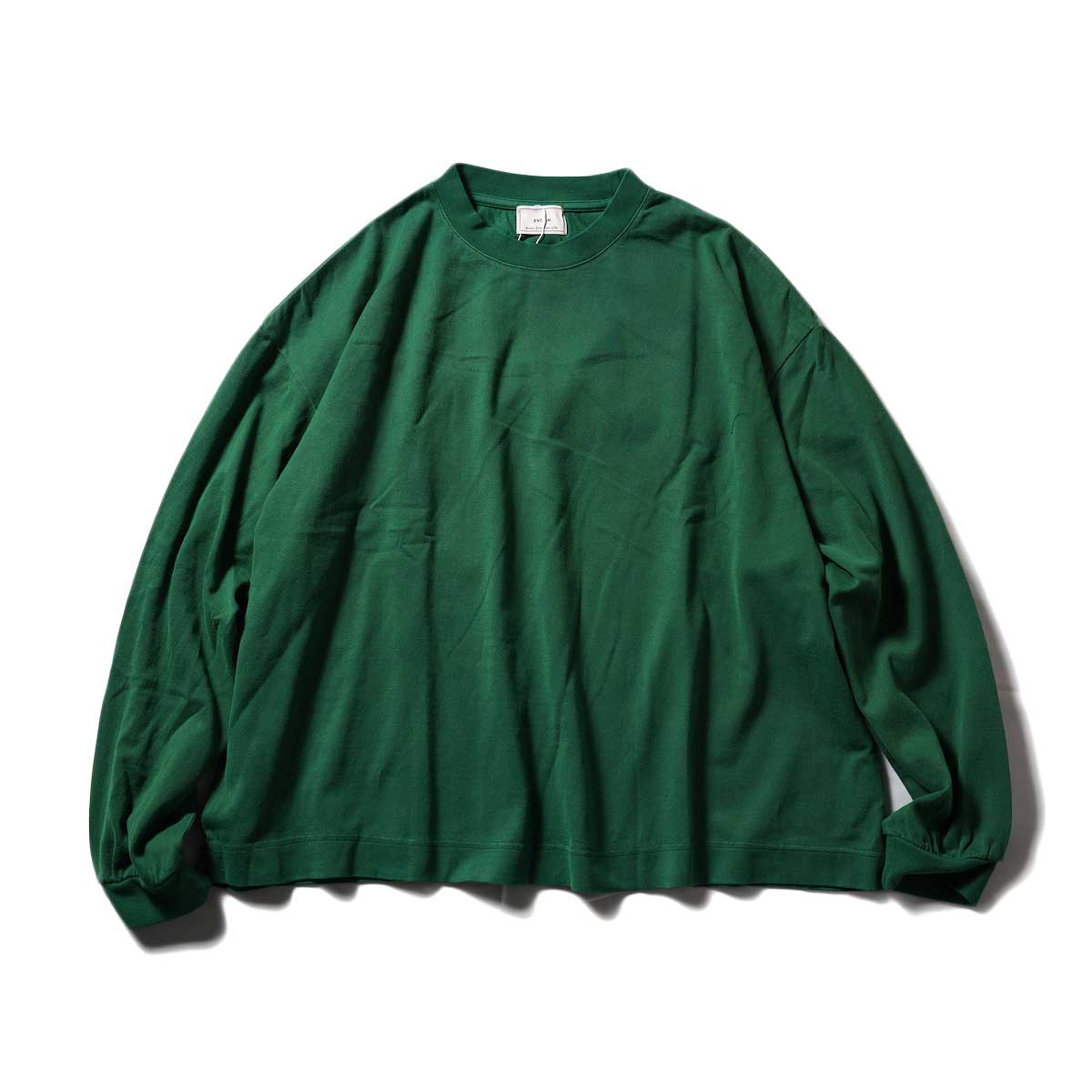 EVCON / PIGMENT WIDE L/S T-SHIRT (Green)
