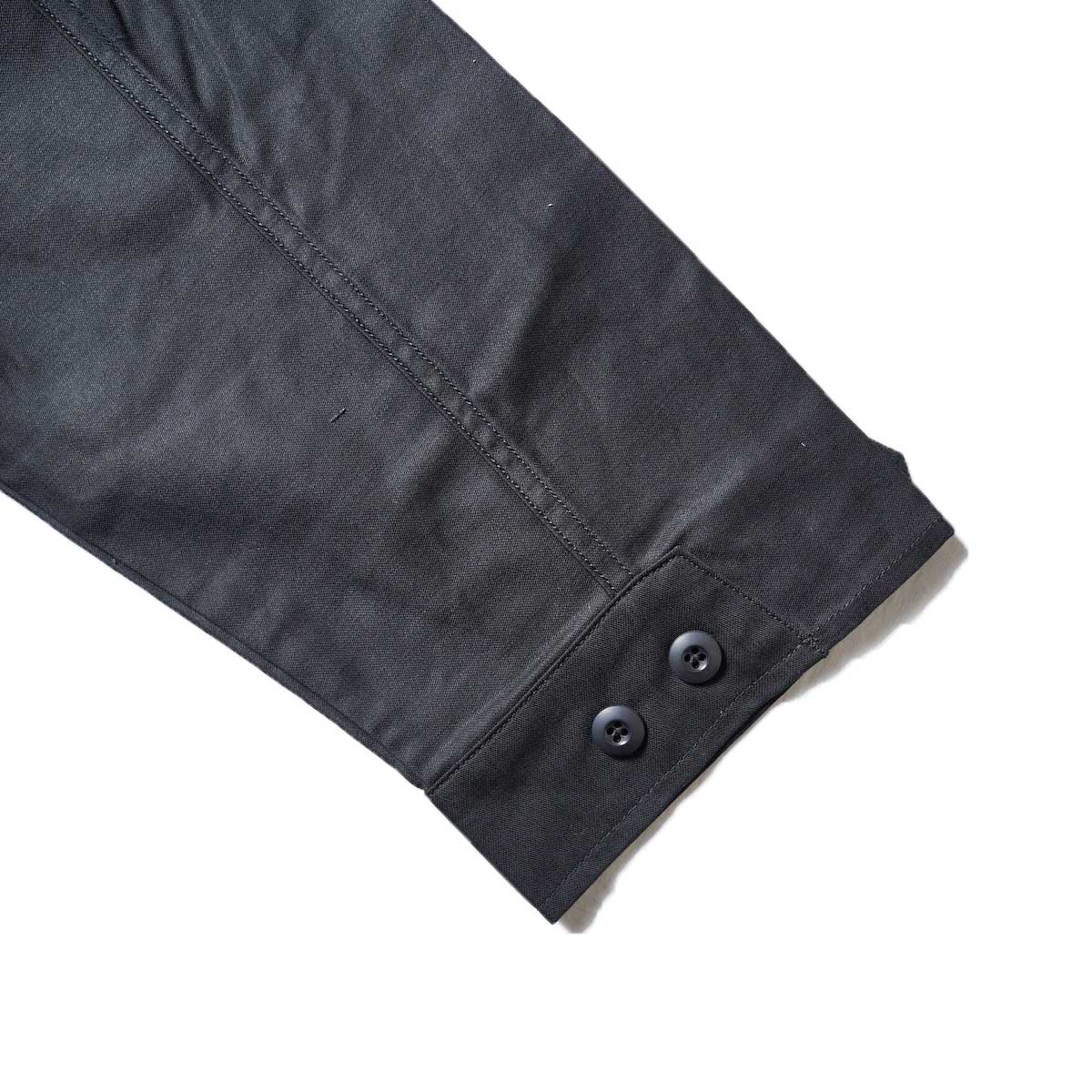 UNIVERSAL PRODUCTS / Gung Ho Fatigue Jacket (Black)袖