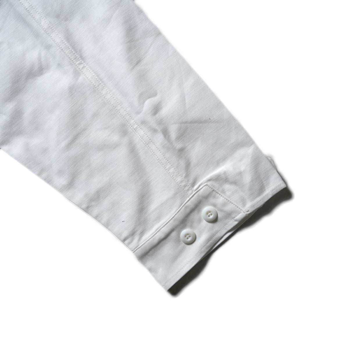 UNIVERSAL PRODUCTS / Gung Ho Fatigue Jacket (Ivory)袖