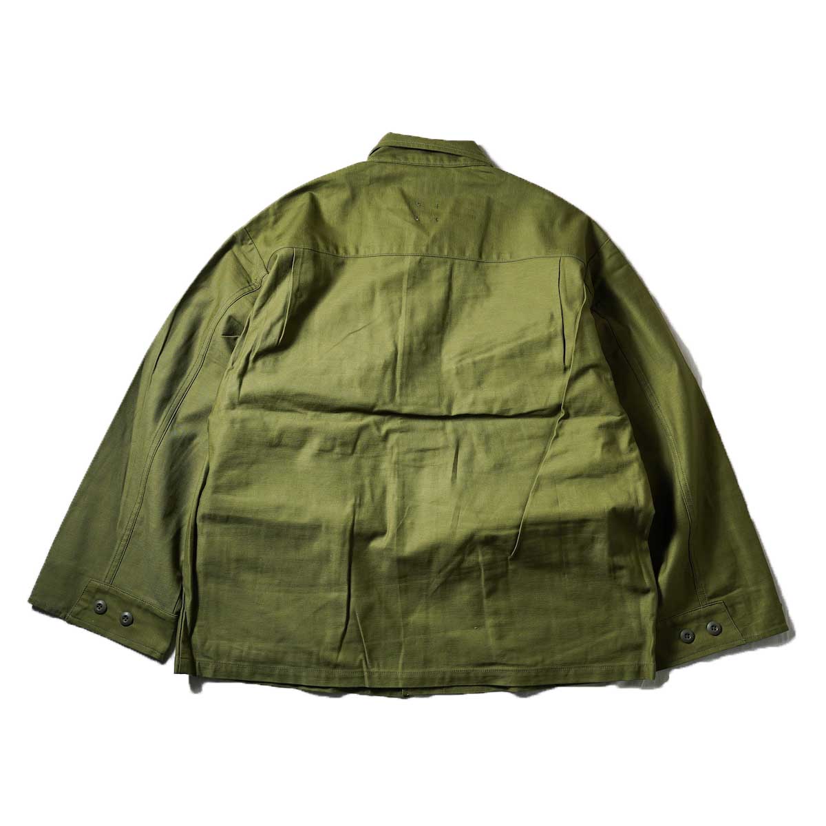 UNIVERSAL PRODUCTS / Gung Ho Fatigue Jacket (Olive)背面