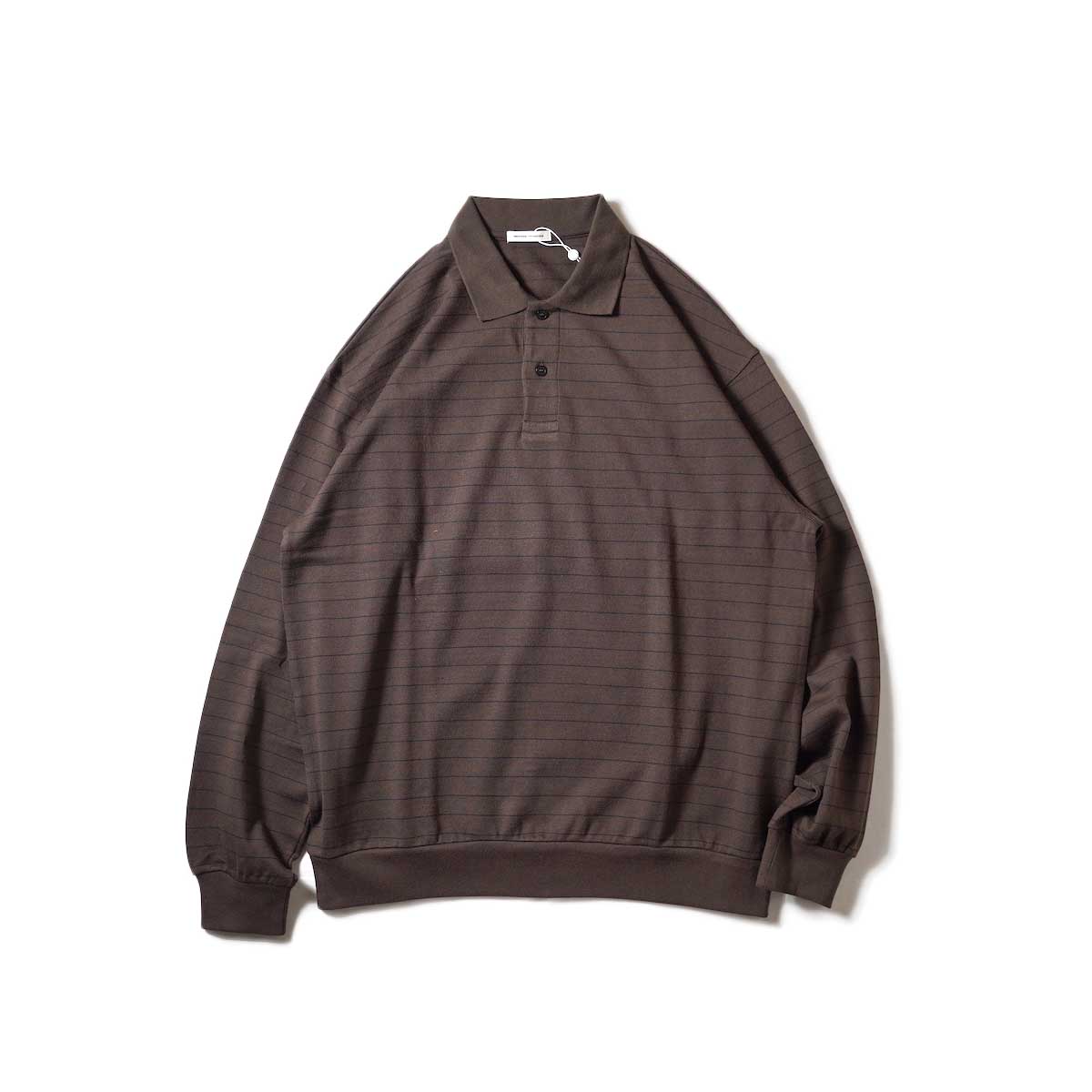 UNIVERSAL PRODUCTS / L/S Polo (Brown)