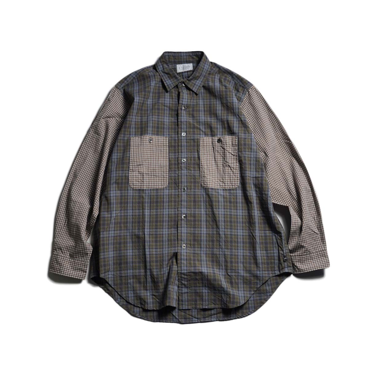 Unlikely / Unlikely Work Shirts 2tone (Olive/Lt.Brown)