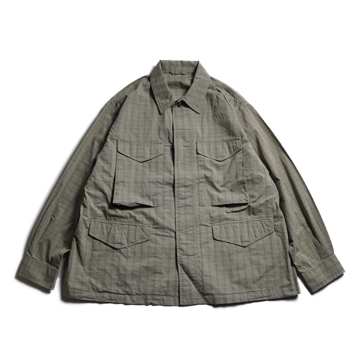 Unlikely / Unlikely M-51 Shirts Jacket (Green Plaids)