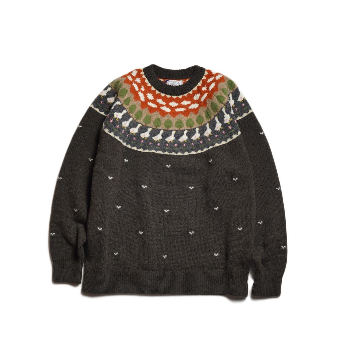 Unlikely / Unlikely Fair Isle "Duck" (Brown)
