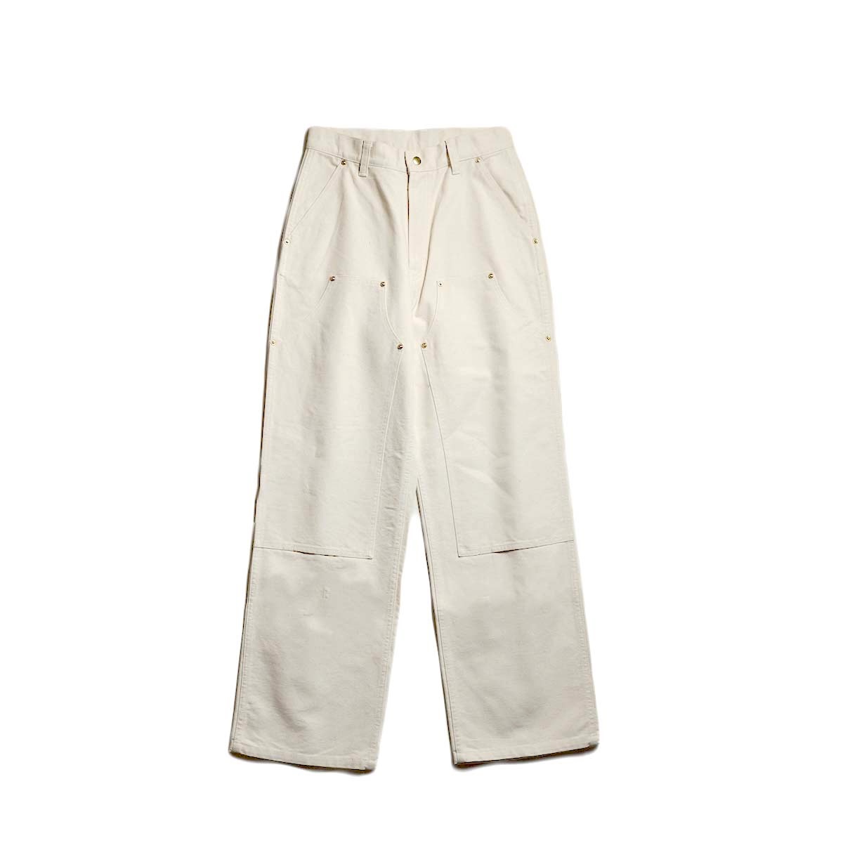 UNUSED / UW1190-W Double Knee Duck Pants (Natural)