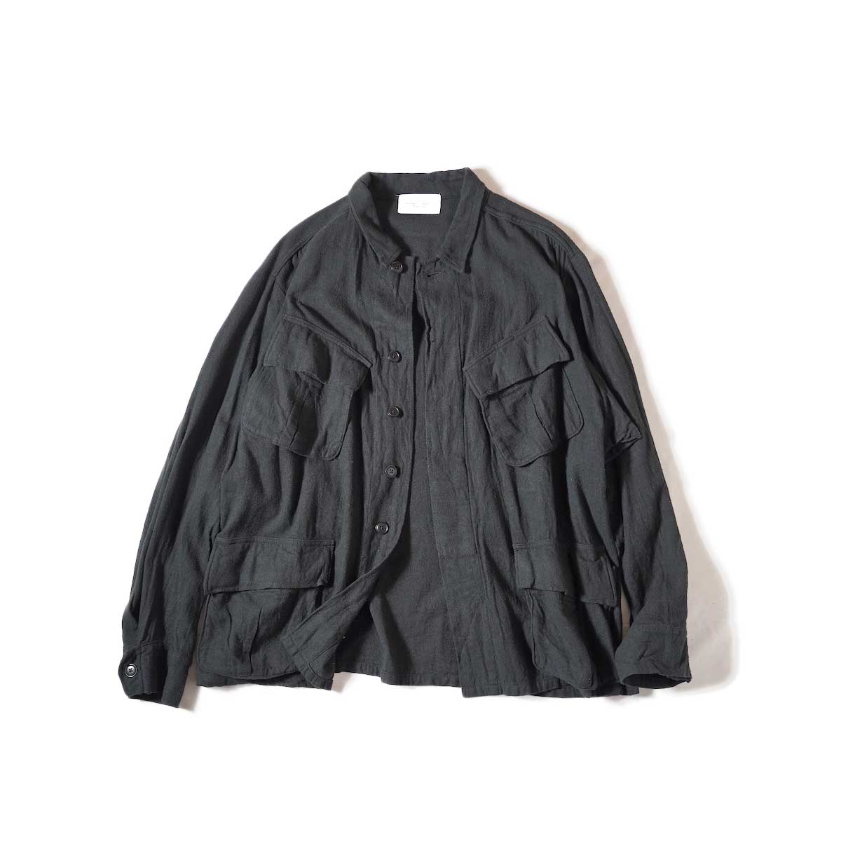 UNUSED / US2252 Jungle Fatigue Jacket (Black)