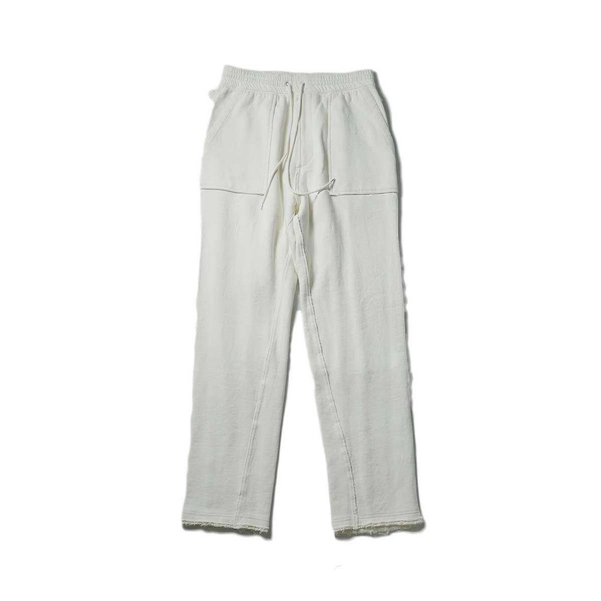UNUSED / UW1072 SWEAT PANTS (Off white)