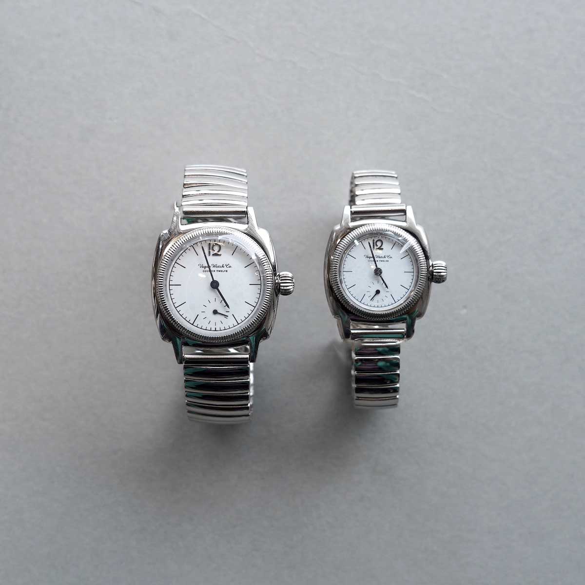 Vague Watch Co. / Coussin 12 Extension (Silver)