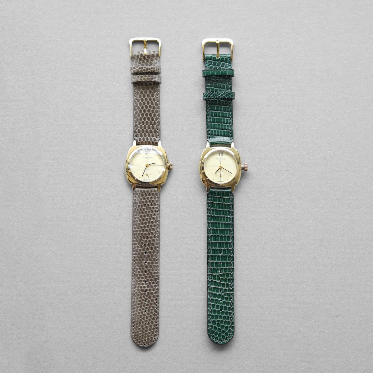 Vague Watch Co. / Coussin Sophie Dress Lizard - Gold