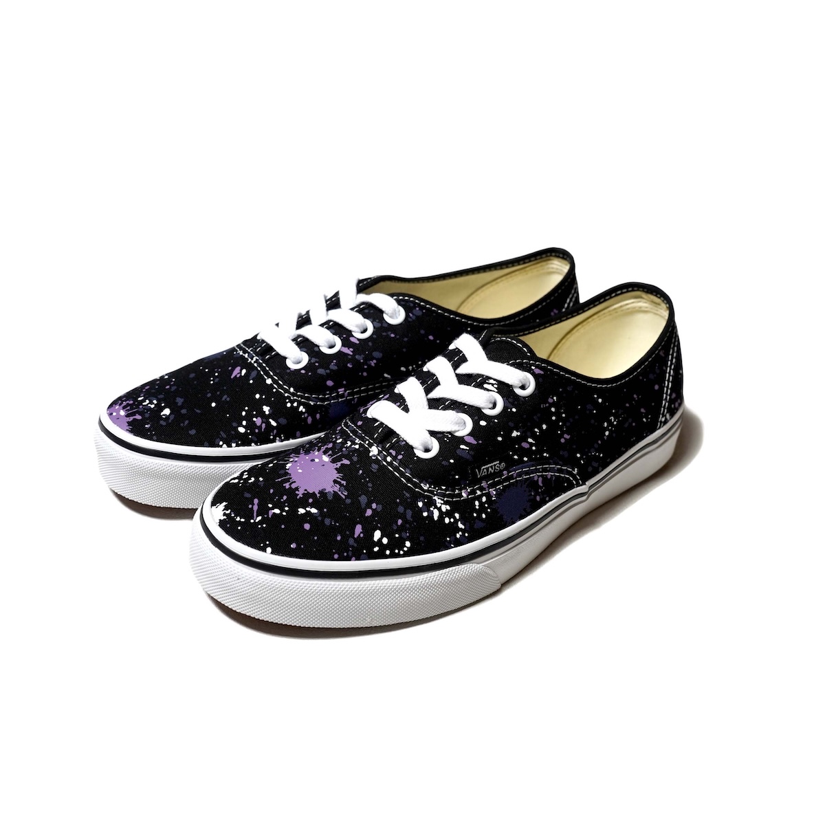 VANS / AUTHENTIC (Splatter Black / Multi)