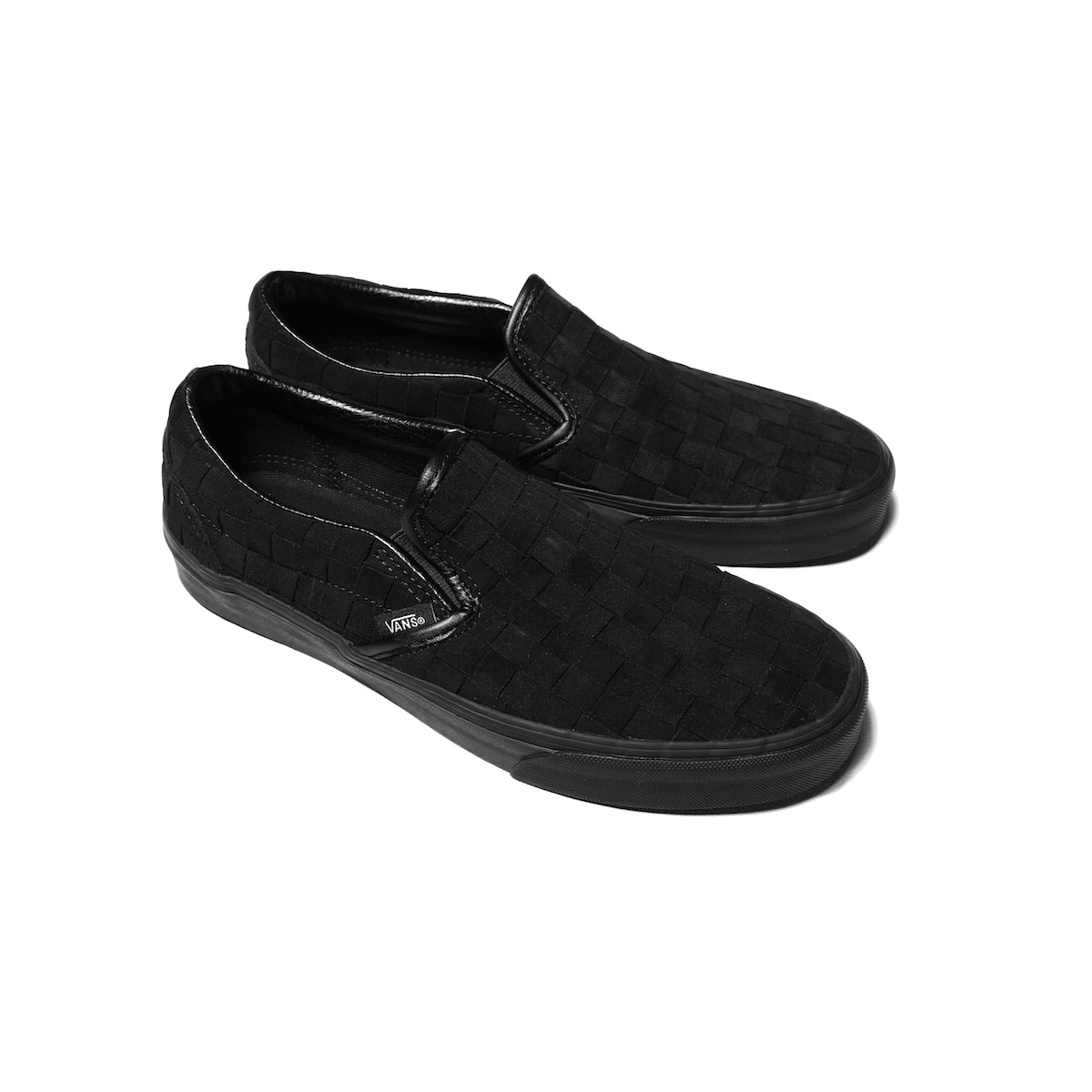 VANS / Classic Slip-On (Woven Suede Black/Black)
