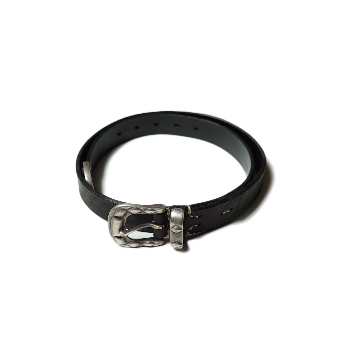 Vintage Works / DH5740 Leather Belt -Black