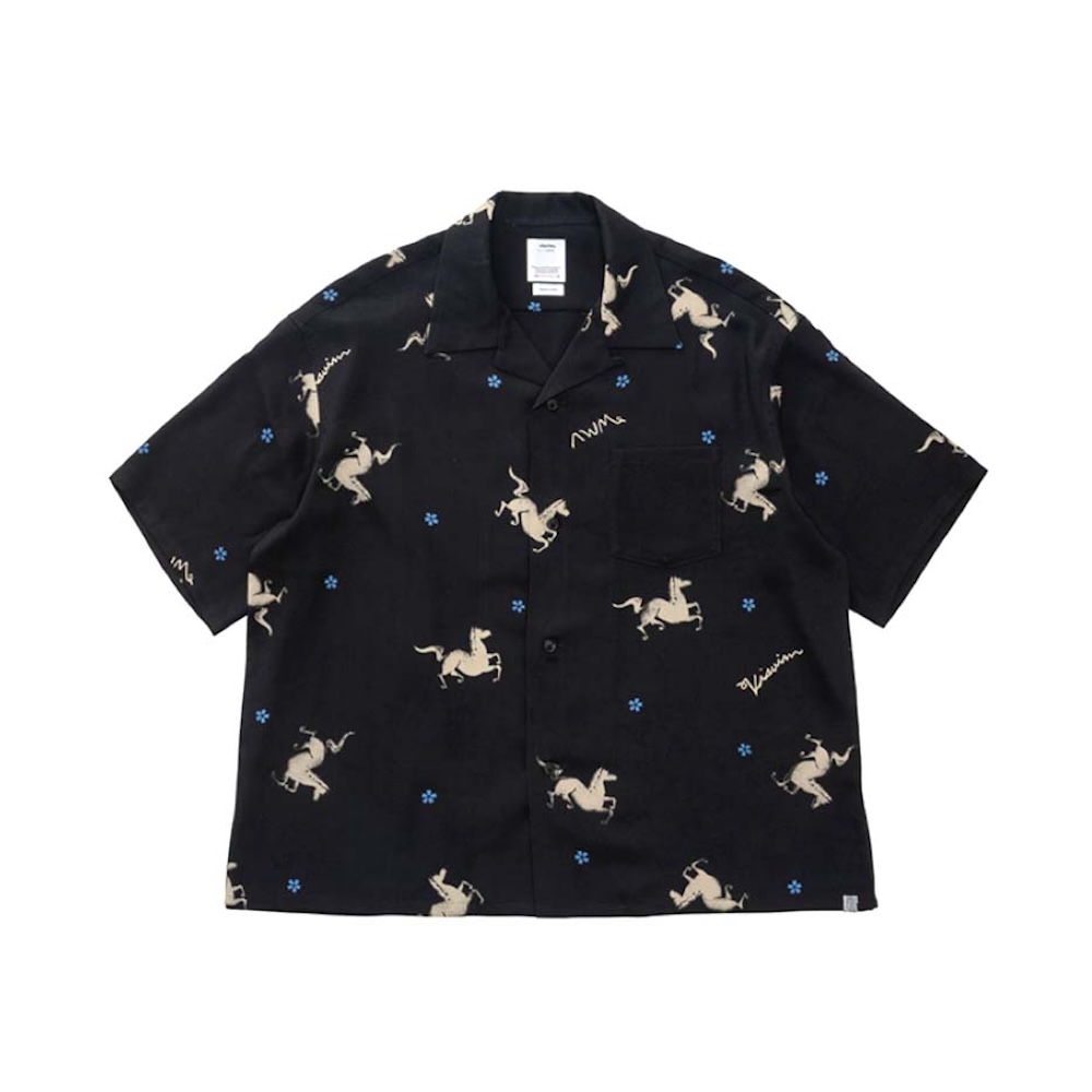 VISVIM / CROSBY SHIRT S/S (Black)