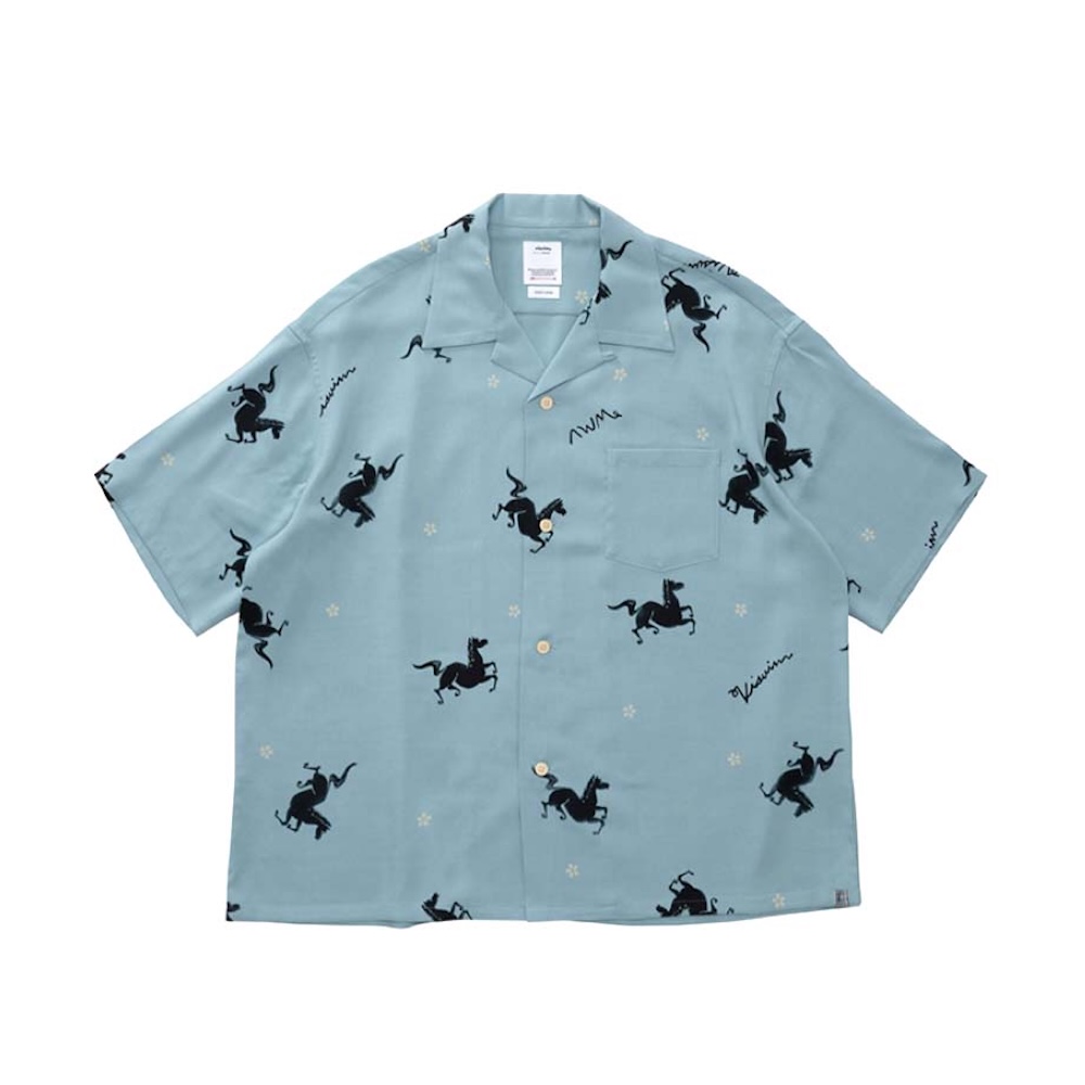 VISVIM / CROSBY SHIRT S/S (LT.Green)
