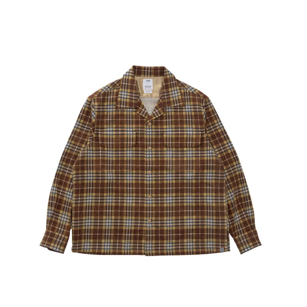 VISVIM / CARROW SHIRT CHECK L/S (Brown)