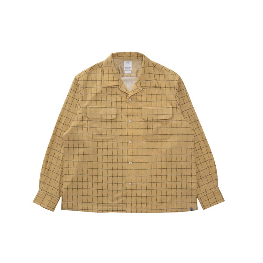 VISVIM / CARROW SHIRT CHECK L/S (Yellow)