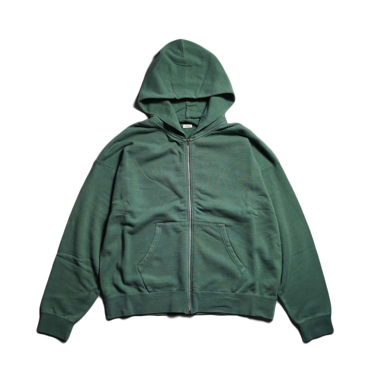 VISVIM / JUMBO SB HOODIE F.Z. DMGD (Green)