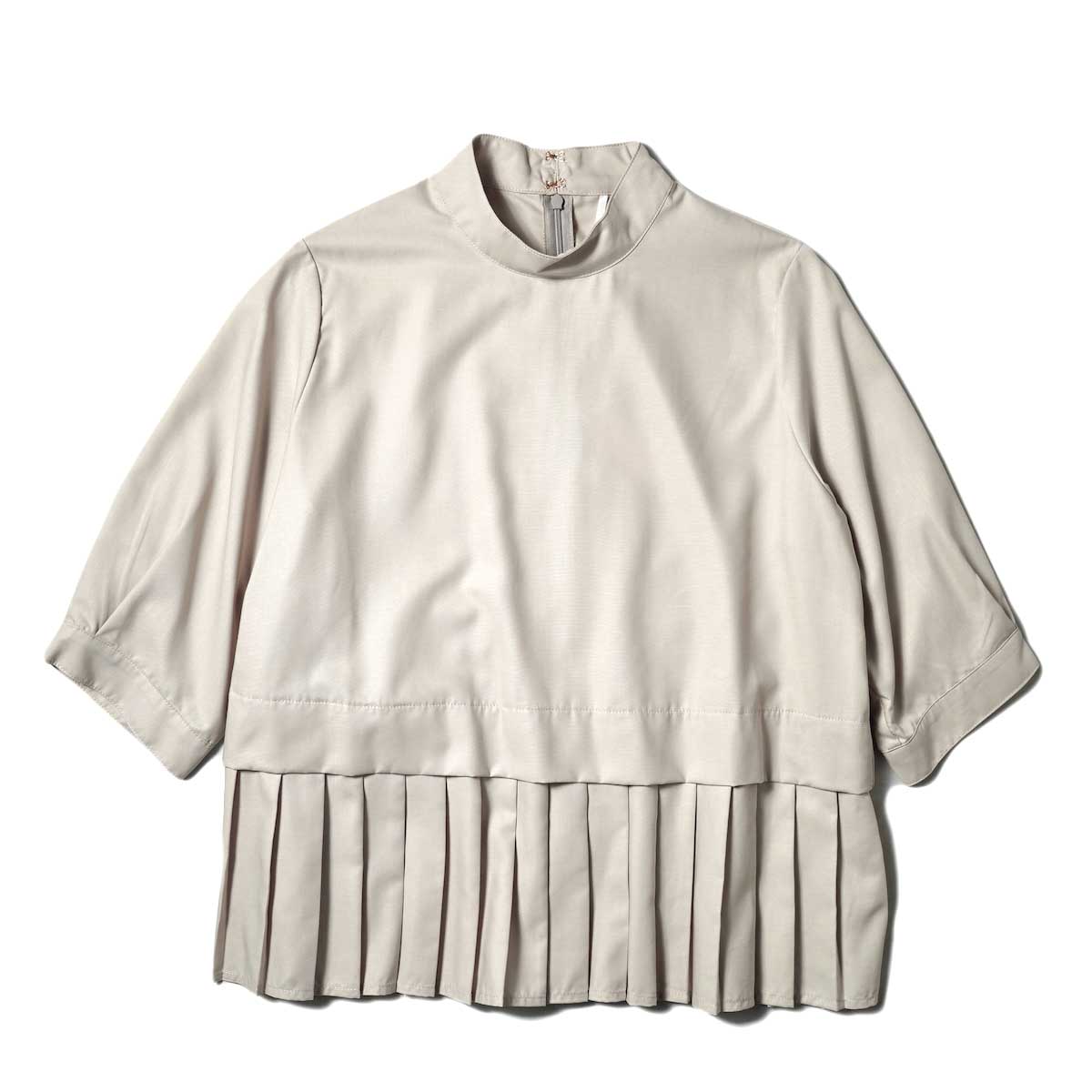 WHYTO. / Hem Pleats Blouse (Grayge)