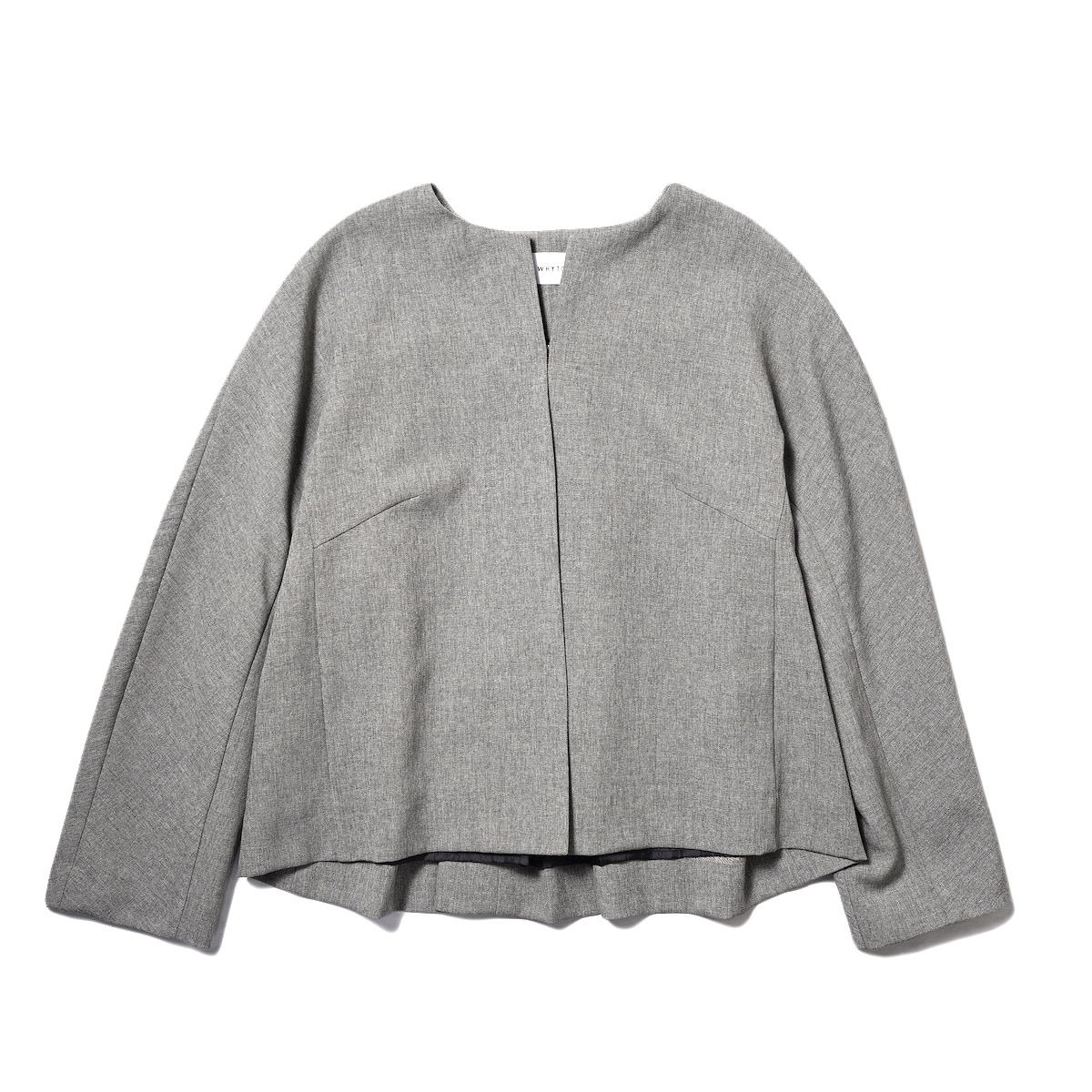 WHYTO. / No Coller Jacket (Moku Grey)
