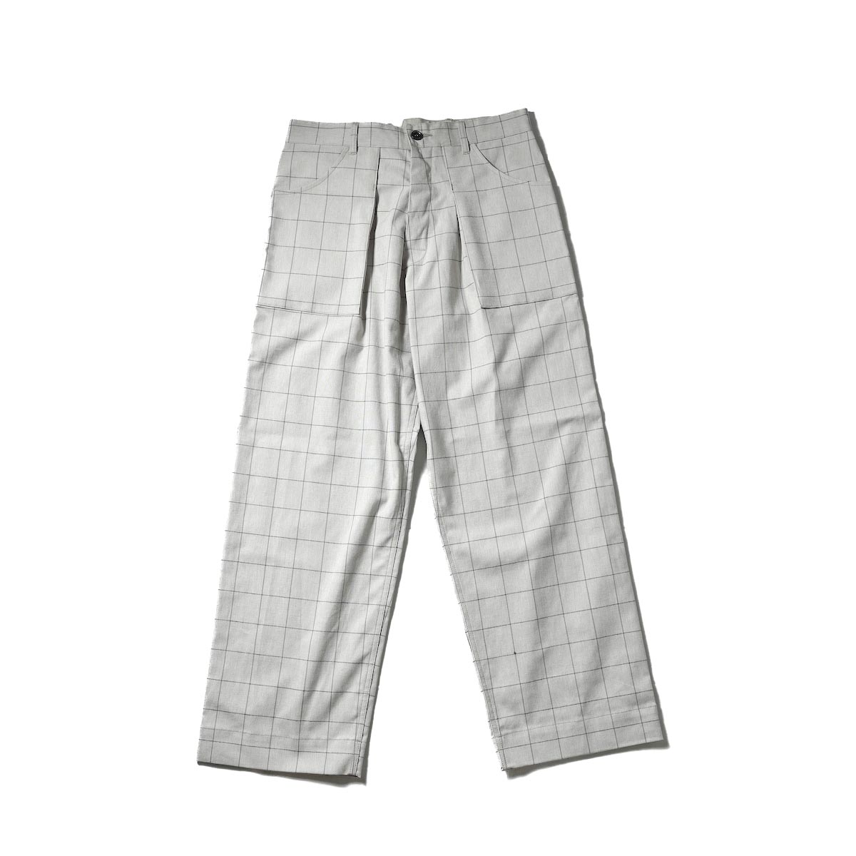 Willow Pants / P-001 Dead Stock Gray Check Pants