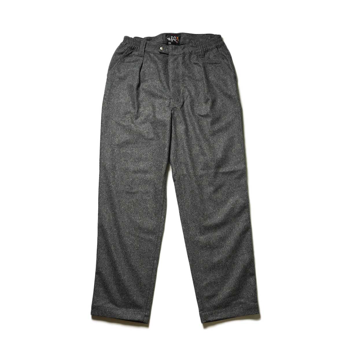 Willow Pants / P-008 - NEP WOOL PANTS (Gray)