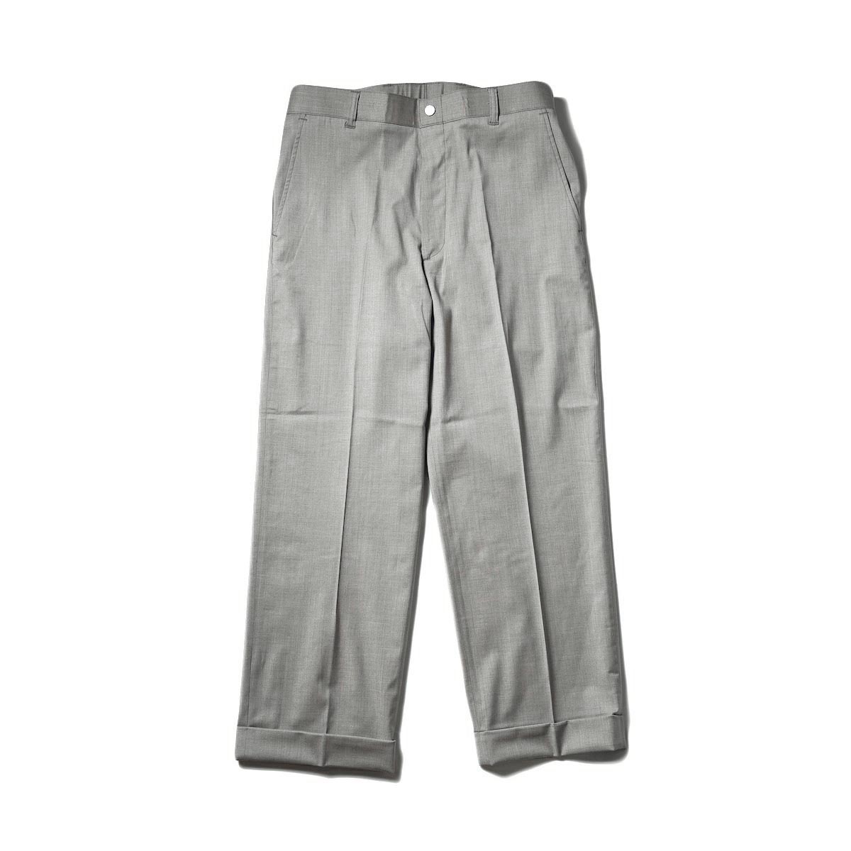 Willow Pants / P-009 - 80s Made In ITARY Dead Stock LIGHT GREY PANTS