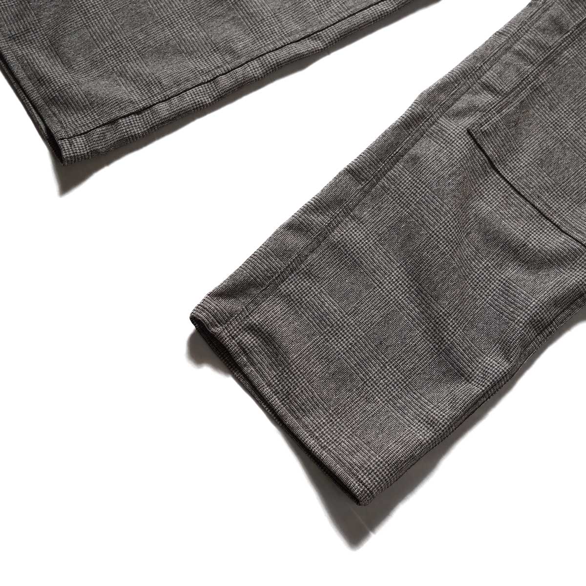 Willow Pants / P-013 Car Pants (Glen Check)裾