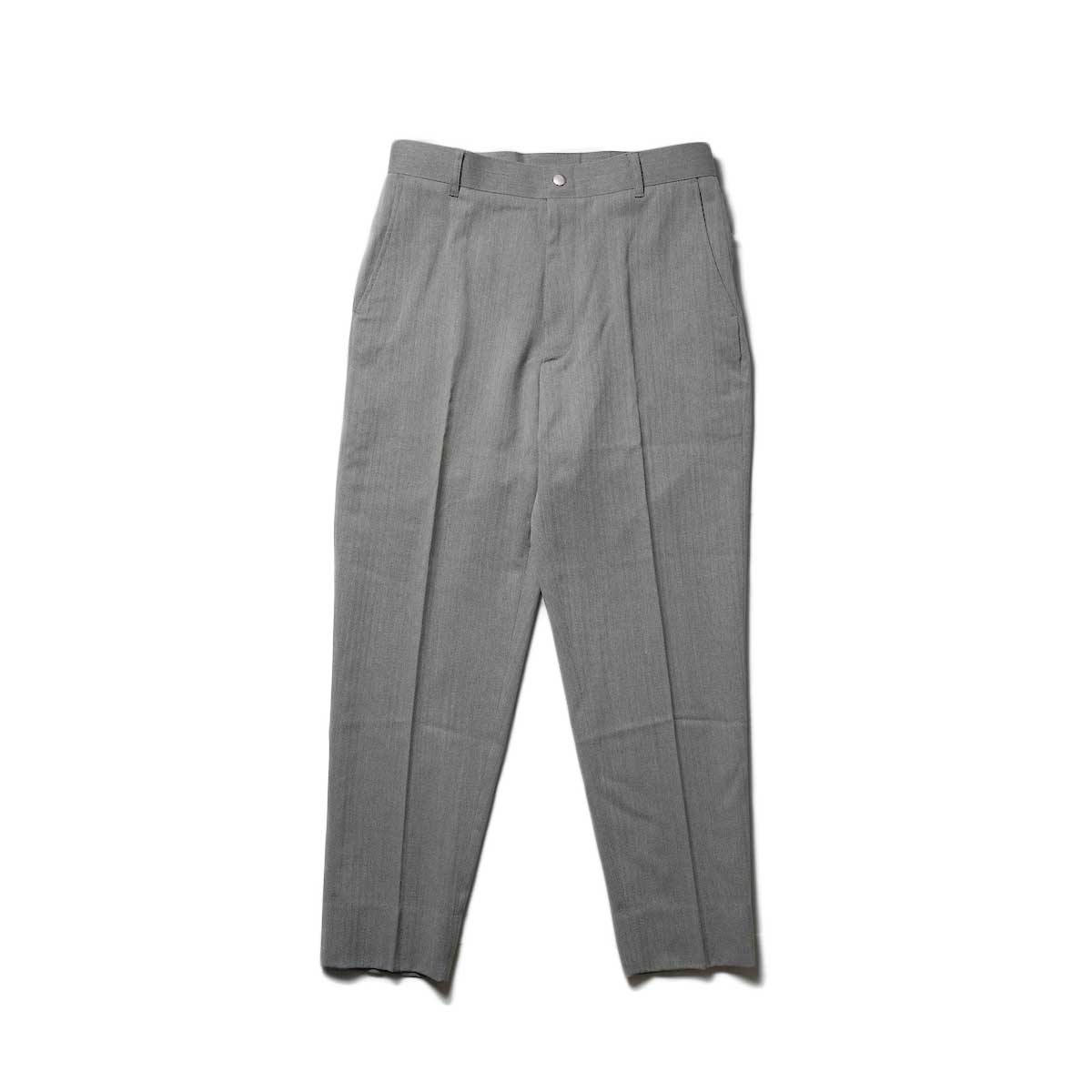 Willow Pants / P-016 - Wool Pants (Gray herringbone)