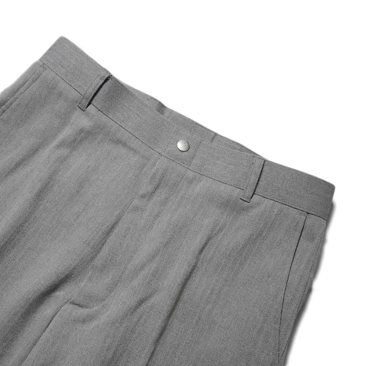 Willow Pants / P016 Wool Pants (Gray herringbone)
