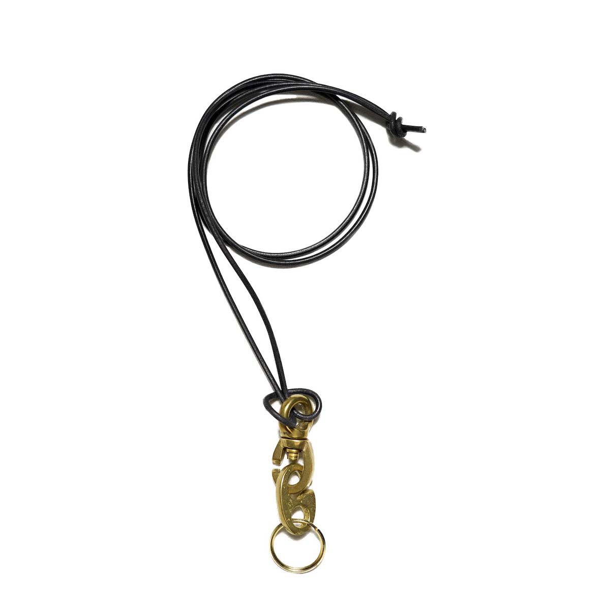 Willow Pants / R-004 Brass Necklace (Black)
