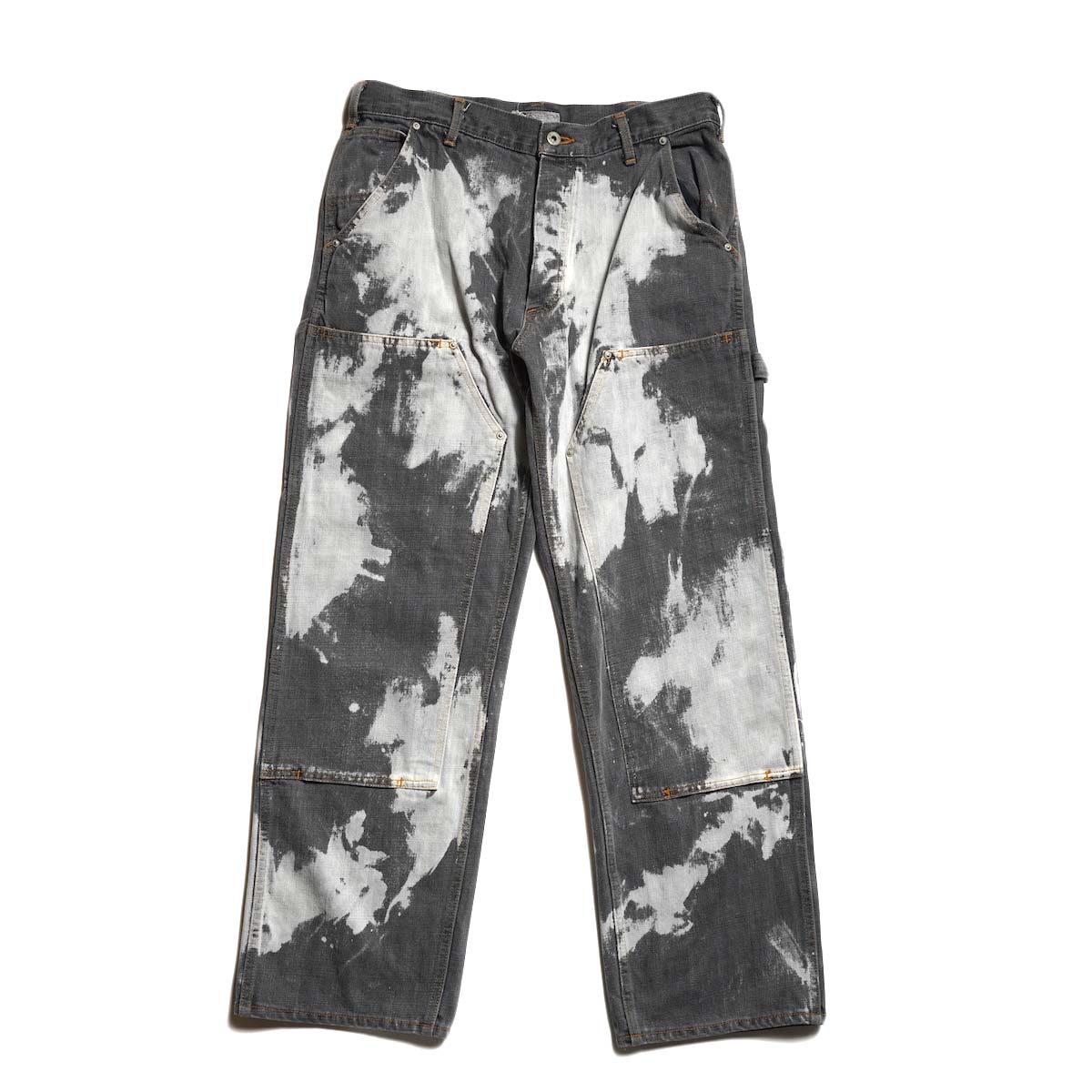 Yuichiro Iida / Y-001  Painter Denim (Black Bleach)